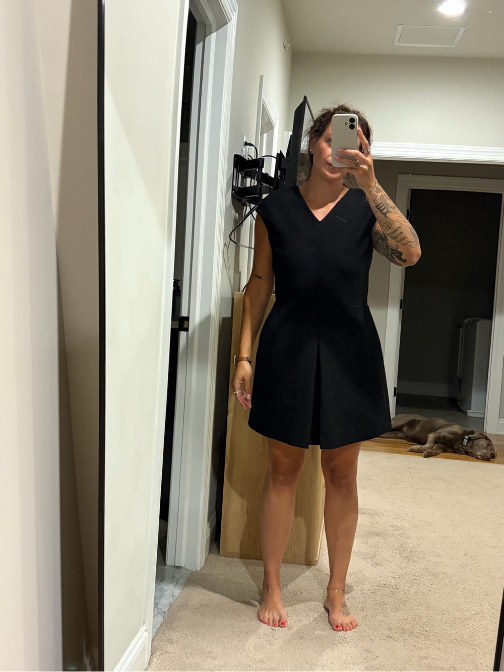 Vince zip dress/shorts